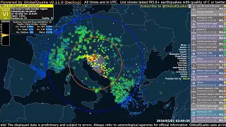 Magnitude 4.7 Earthquake Strikes Croatia - May 1st, 2024