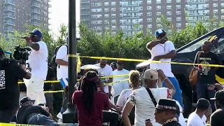 The Fearless Four - Rockin' It - in the BX on the 50th Anniversary of Hip Hop