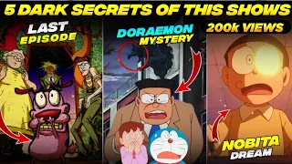 Top 5 Dark Mystery Of Doraemon Anime And Cartoon Shows | Courage The Cowardly Dog, Nobita Dream