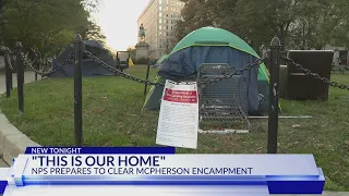 NPS prepares to clear McPherson Square encampment