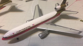 Models By Airline:  Continental