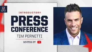 Introductory Press Conference: Incoming Commissioner Tim Pernetti