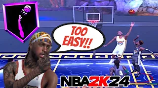 This is the BEST FLOATER in NBA 2K24! Best Layup Packages NBA 2K24!