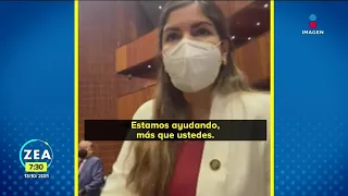 VIDEO: Diputada ignora a mujer que suplica por medicamento para su hijo | Noticias con Francisco Zea