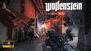 Wolfenstein: The New Order #2 4k 60 FPS #wolfenstein #4k #fpsgames #bjblazkowicz