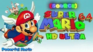 Super Mario 64: Powerful Mario (Source) HD