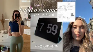 how to build a routine & stay consistent: a 66 days challenge (day in the life) 🌱