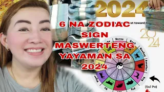 6 ZODIAC SIGN MASWERTENG YAYAMAN SA 2024-APPLE PAGUIO7