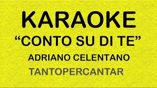 CONTO SU DI TE Adriano Celentano KARAOKE