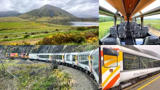 New Zealand by Rail - part 1: TranzAlpine Scenic Train Greymouth - Christchurch