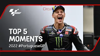 Top 5 MotoGP™ Moments | 2022 #PortugueseGP