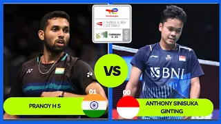 “EPIC SHOWDOWN : ANTHONY SINISUKA GINTING (INA) vs PRANNOY H.S (IND) | GROUP C THOMAS CUP 2024”