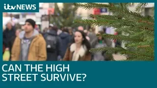 With a slump in Christmas shopping can the high street survive? | ITV News