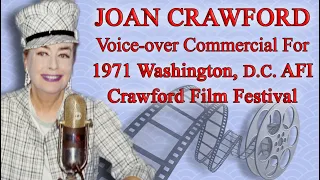 Joan Crawford 1971 AFI Commercial