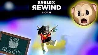 I'M FEATURED IN ROBLOX YOUTUBE REWIND 2018!! | Thinknoodles Reacts