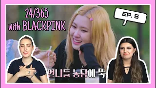 24 365 with BLACKPINK EP5 REACTION ~ANDIE & CARLIE~