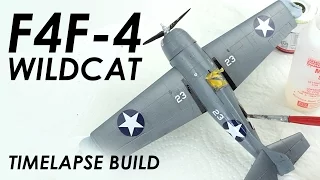 Building Airfix F4F-4 Wildcat - Model Aircraft