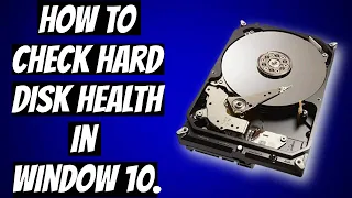 How to Check Hard Disk Health in Windows 10, Hard Disk check by CMD, Hard Disk Status.
