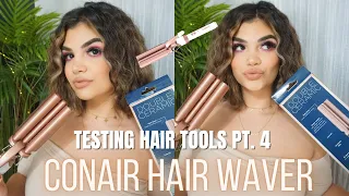 TESTING HAIR TOOLS | CONAIR HAIR WAVER... did I do better this time?