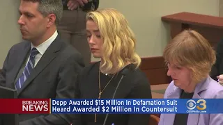 Johnny Depp Awarded $15 Million In Defamation Suit Against Ex-Wife Amber Heard