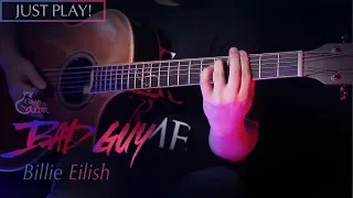 bad guy - Billie Eilish [Acoustic Guitar Cover]