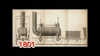 evolutión of the train (1801 - present)