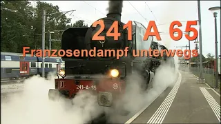 Schnellzugdampflok 241A65   eine Französin