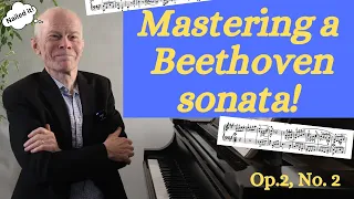 Mastering a Beethoven sonata!  Tips & techniques from a pro!  (Op. 2, No. 2) Pianist Duane Hulbert