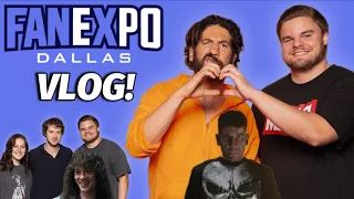 FAN EXPO Dallas 2023 VLOG! | Meeting the *STRANGER THINGS* and *DAREDEVIL* Cast!