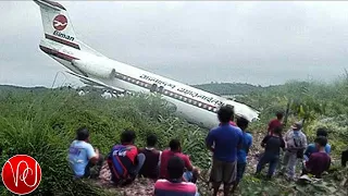 KEAJAIBAN ALLAH!! AKSI HEROIK PILOT SELAMATKAN PENUMPANG PESAWAT... TEREKAM JELAS!!