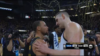 WILDEST GAME! Final minutes of Warriors vs Nuggets Game 5!