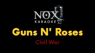 Guns N' Roses - Civil War - NOX Karaoke