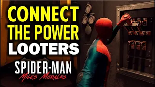 How to Connect the Power to Generator | Side Mission: Looters | Spider-Man Miles Morales