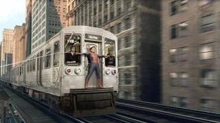 Homem Aranha parando o Trem | DUBLADO | HD