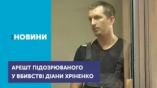 Підозрюваному у вбивстві Діани Хріненко обрали запобіжний захід