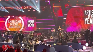 BTS Winning Artist of the Year at the AMA 2021 (fan cam) #bts #btsarmy #ama2021 - from our seats