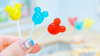 Tasty Lollipop 🍡 Wonderful Miniature MICKEY Lollipop Candy Making | 1000+ Miniature Ideas