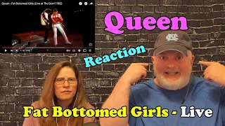 Reaction to Queen "Fat Bottomed Girls" Live