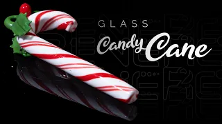 Making a Glass Candy Cane! Christmas Ornament Project