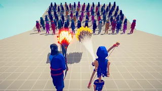 100x AMONG US UNIT vs DUO GOD | TABS - Totally Accurate Battle Simulator