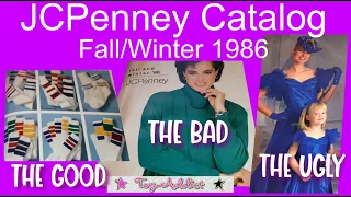 JC Penney Fall/Winter 1986 Catalog ~ The Good, The Bad & The Ugly ~ Fashion & Housewares ~Toy-Addict