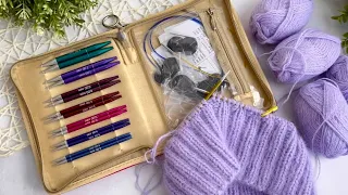 ЧЕСТНЫЙ ОТЗЫВ на Набор укороченных съёмных спиц KnitPro Zing Deluxe.