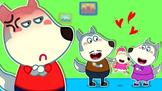 Wolf Family🌞 No No Don't Feel Jealous - Wolfoo Learn Good Behavior for Kids + More | Wolfoo Reup