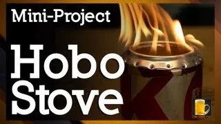 How to make a Hobo Stove (Soda Can Stove)