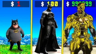 $1 BATMAN to $1,000,000,000 in GTA 5