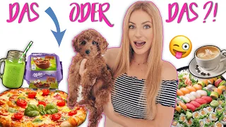 Mein WELPE BESTIMMT mein ESSEN für 24H 🐶🤯 | Sophia Skye