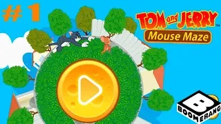 Том и Джерри Mouse Maze прохождение #1 Знакомство и Обучение (уровни 1-5)