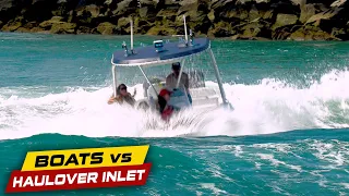 THESE GIRLS TOOK AN ABSOLUTE POUNDING! | Boats vs Haulover Inlet