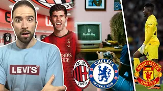 Pulisic To AC Milan DONE DEAL! | Chelsea 23/24 Home Kit REVEALED?! | Onana To United DONE?