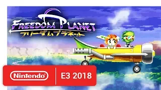Freedom Planet - Announcement Trailer - Nintendo E3 2018